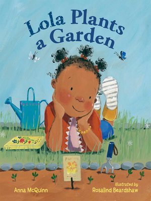 cover image of Lola Plants a Garden
